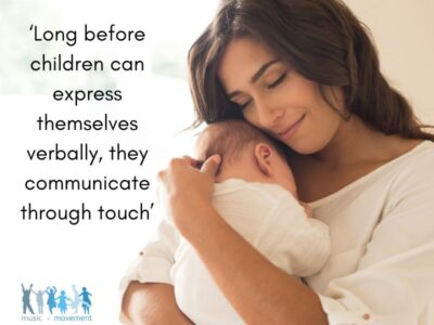 touch one of the first senses to develop in infants